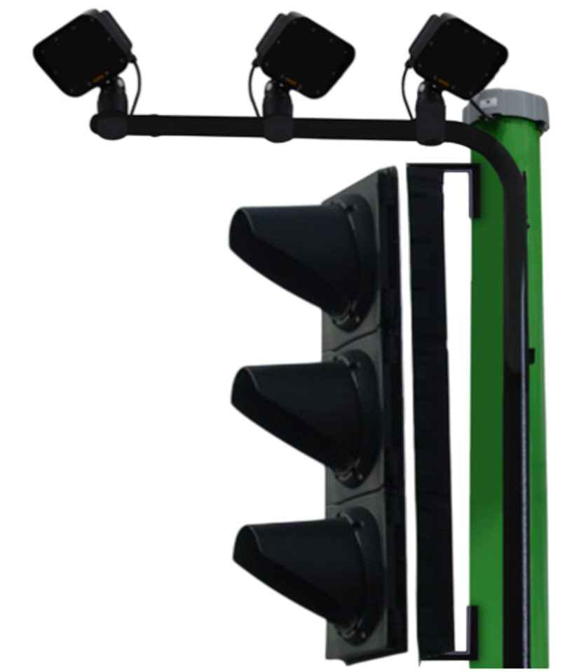 90° Detector Pole